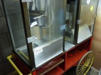 Wózek z dwoma maszynami do produkcji popcornu #3